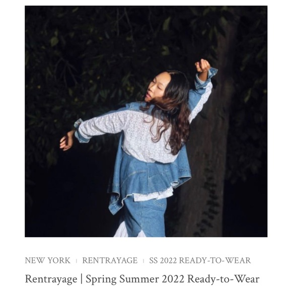 RENTRAYAGE S/M Sissy Hankshaw Jean Jacket - Picture 3 of 8